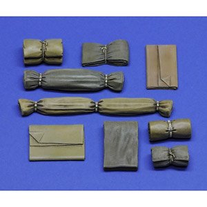 WWII テントと寝袋セット パート2 (プラモデル)
