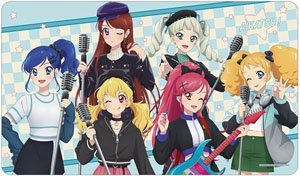 Aikatsu! 10th STORY -Mirai e no Starway- [Especially Illustrated] Assembly Casual Lock Ver. Multi Desk Mat (Card Supplies)