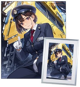 【50枚限定】 バーニア600先生直筆サイン入りA3サイズジークレー
