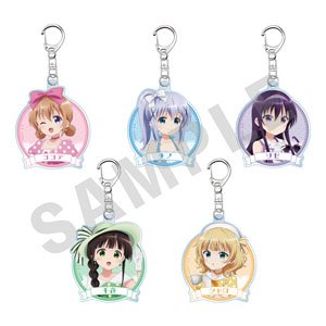 ご注文はうさぎですか？ BLOOM トレーディングアクリルキーホルダー (5個セット) (キャラクターグッズ)
