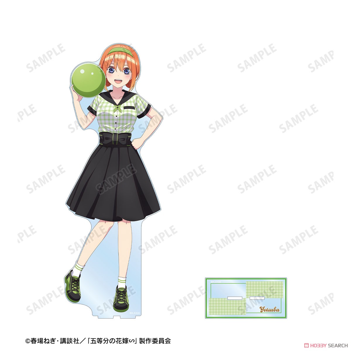 五等分の花嫁∽ 描き下ろし 中野四葉 ボウラーガールver. 特大アクリルスタンド (キャラクターグッズ) 商品画像2