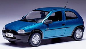 オペル コルサ B スウィング 1995 メタリックブルー (ミニカー)