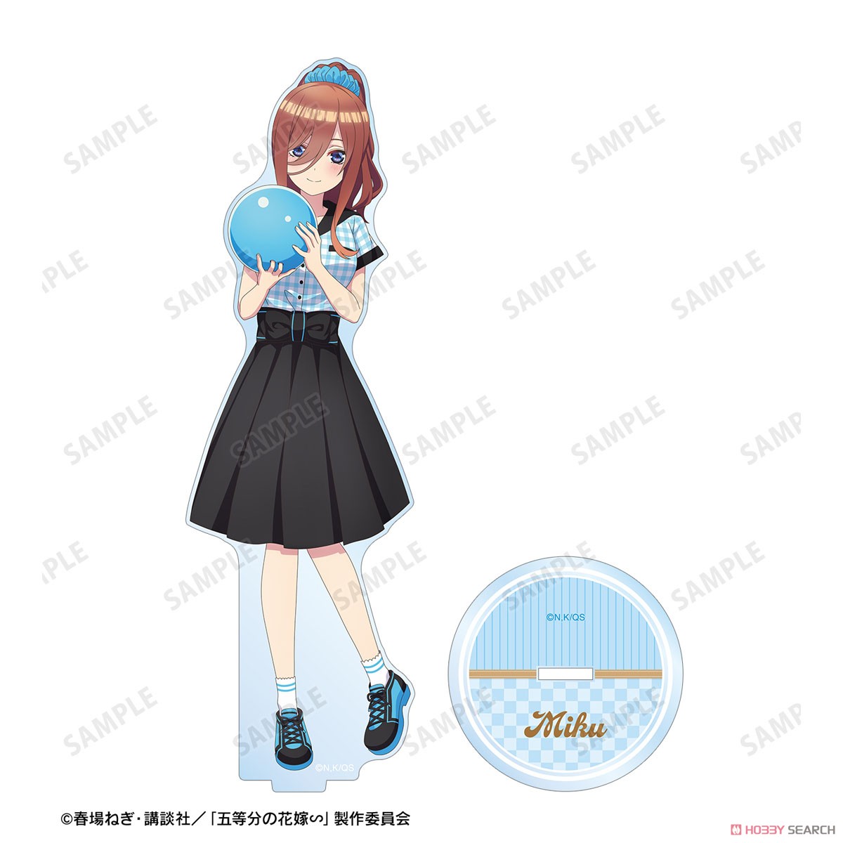 五等分の花嫁∽ 描き下ろし 中野三玖 ボウラーガールver. BIGアクリルスタンド (キャラクターグッズ) 商品画像2