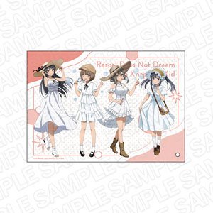 [Rascal Does Not Dream of a Knapsack Kid] Mini Acrylic Art Straw Hat Ver. (Anime Toy)