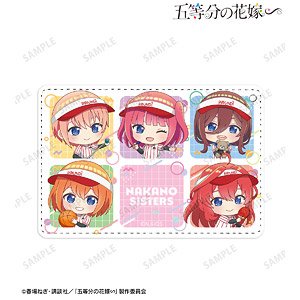 五等分の花嫁∽ 集合 ちびキャラ 1ポケットパスケース ver.B (キャラクターグッズ)