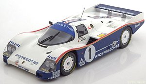Porsche 962C Winner 24h Le Mans 1986 Bell/Stuck/Holbert with Decals (ミニカー)