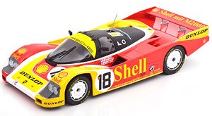 Porsche 962C 24h Le Mans 1988 #18 Wollek/Schuppan/v.d.Merwe (ミニカー)