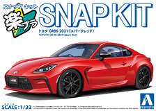 Toyota GR 86 (Spark Red) (Model Car)