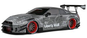 日産 GT-R (R35) LB☆WORKS カタログデザイン 2020 (グレー) (ミニカー)