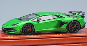 Lamborghini Aventador SVJ 2018 (Leirion wheel) Verde Alceo (Diecast Car)