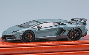 Lamborghini Aventador SVJ 2018 (Leirion wheel) Grigio Telesto (Diecast Car)