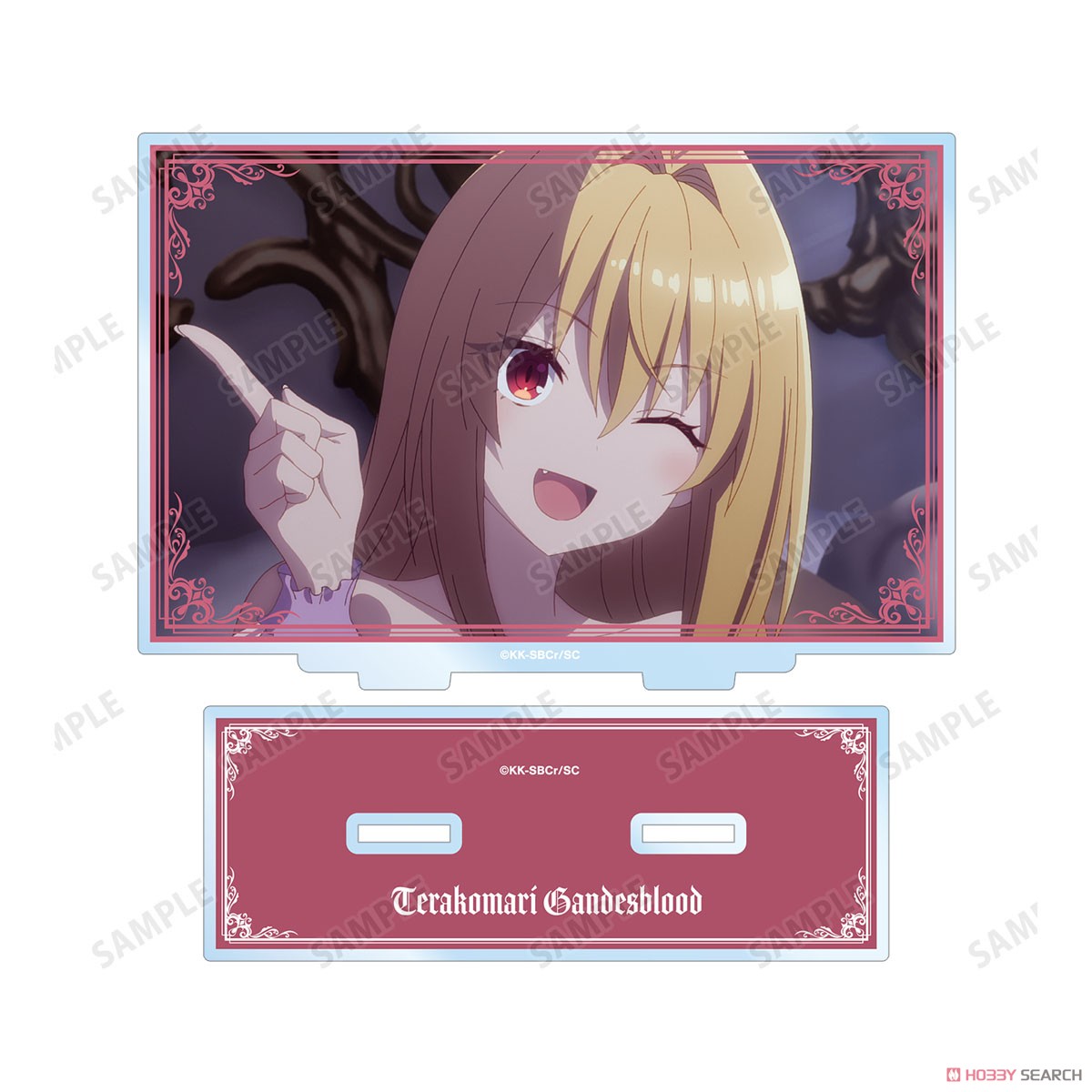 The Vexations of a Shut-In Vampire Princess Terakomari Gandesblood Scene Picture Big Acrylic Stand Ver. F (Anime Toy) 商品画像2