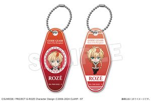 コードギアス 奪還のロゼ モーテルキーホルダーセット 01 ロゼ (キャラクターグッズ)