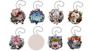 Dandadan Pita! Deformed encounter with the strange! Acrylic Key Ring (Set of 8) (Anime Toy)