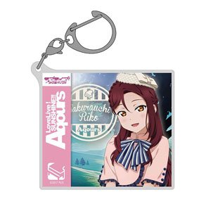 ラブライブ！サンシャイン!! 描き下ろし 桜内梨子 アクリルマルチキーホルダー ソロコンサートver. (キャラクターグッズ)