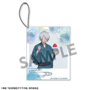 映画「鬼太郎誕生 ゲゲゲの謎」 描き下ろしポラロイド風アクリルキーホルダー 鬼太郎の父 お祭り ver. (キャラクターグッズ)