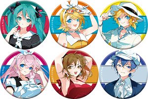 初音ミクシリーズ キャラバッジコレクション (6個セット) (キャラクターグッズ)