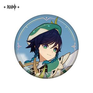 Genshin Impact Chara PV Series Can Badge Venti (Anime Toy)