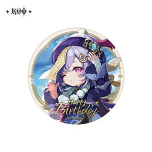 Genshin Impact [Inochi Sadame no Hi] Series Chara Can Badge Qiqi (2023) (Anime Toy)
