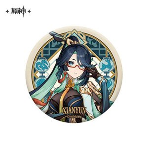 Genshin Impact Liyue Harbor Series Chara Can Badge Xianyun (Anime Toy)
