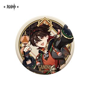 Genshin Impact Liyue Harbor Series Chara Can Badge Gaming (Anime Toy)