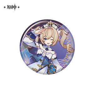 Genshin Impact Genius Invokation Series Chara Can Badge Barbara (Anime Toy)