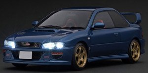 INITIAL D SUBARU Impreza WRX type R STi Version V (GC8) Blue ※LED Ver (ミニカー)