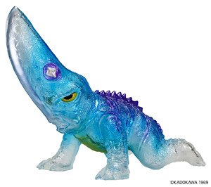 CCP Middle Size Series Gamera [Vol.2] Guiron (1969) Clear Blue Ver. (Completed)