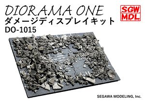 Diorama One Damage Display Kit (Diorama Kit) (Model Train)