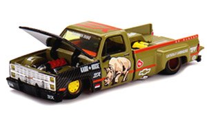 シボレー シルバラード `スマトラサイ` KAIDO x ミズ ダイキャスト(左ハンドル) (ミニカー)