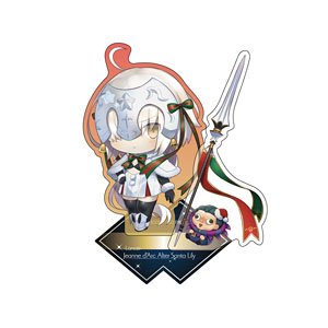 Fate/Grand Order Charatoria Acrylic Stand Lancer/Jeanne d`Arc (Alter) (Santa Lily) (Anime Toy)