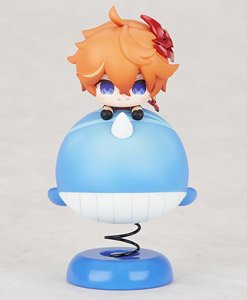 Genshin Impact Tartaglia Chibi Chara Yurayura Stand (PVC Figure)