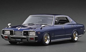 Nissan Cedric Brougham (330) Blue Metallic (ミニカー)