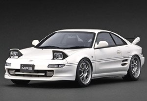 Toyota MR2 (SW20) White (ミニカー)