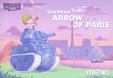 シャーマン 「パリの矢」 (カートゥーンモデル) (プラモデル)