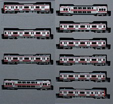 E531系 赤電タイプ 10両基本編成セット (基本・10両セット) (鉄道模型)