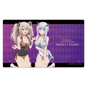 魔王学院の不適合者 II キャラクターラバーマットA [ミーシャ＆サーシャ] (キャラクターグッズ)