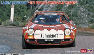 Lancia Stratos HF `1975 Tour de Corse Rally Winner` (Model Car)