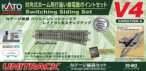 Unitrack [V4] Switching Siding Set (for One-sided Platform) (Variation 4) (Model Train)