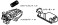[ Assy Parts ] Kato Coupler Tight Lock Type (w/Hook) Short, Gray (20 Pieces) (Model Train) その他の画像1 Thumbnail