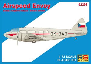 Airspeed Envoy Castor engine (Plastic model)