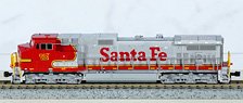 GE C44-9W BNSF Warbonnet #667 (Model Train)