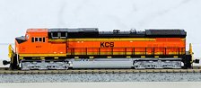 GE C44-9W KCS #4401 ★外国形モデル (鉄道模型)