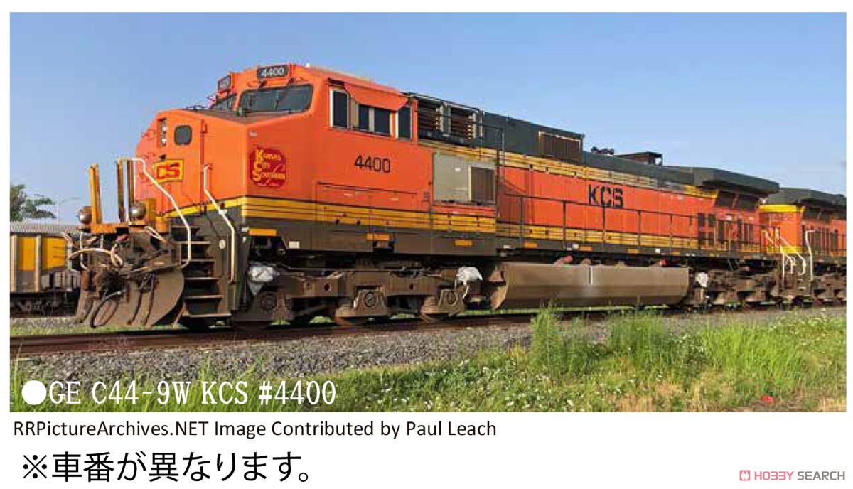GE C44-9W KCS #4401 ★外国形モデル (鉄道模型) その他の画像1