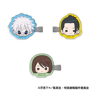 Jujutsu Kaisen Season 2 Hair Clip Kaigyoku / Gyokusetsu Satoru Gojo & Suguru Geto & Shoko Ieiri (Anime Toy)