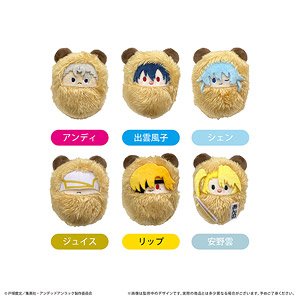 アンデッドアンラック くるみたぴぬい (6個セット) (キャラクターグッズ)