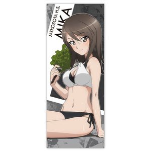 Girls und Panzer das Finale Mika Hybrid Face Towel Swimwear Ver. (Anime Toy)