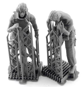 Russian artillery crews .A (Plastic model)