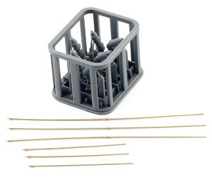US Spring Antenna Mast Base (3 groups) (Plastic model)