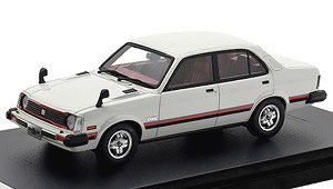 ISUZU GEMINI Sedan ZZ/T (1981) ホワイト (ミニカー)